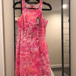 Pink patterned lily pulitzer dress